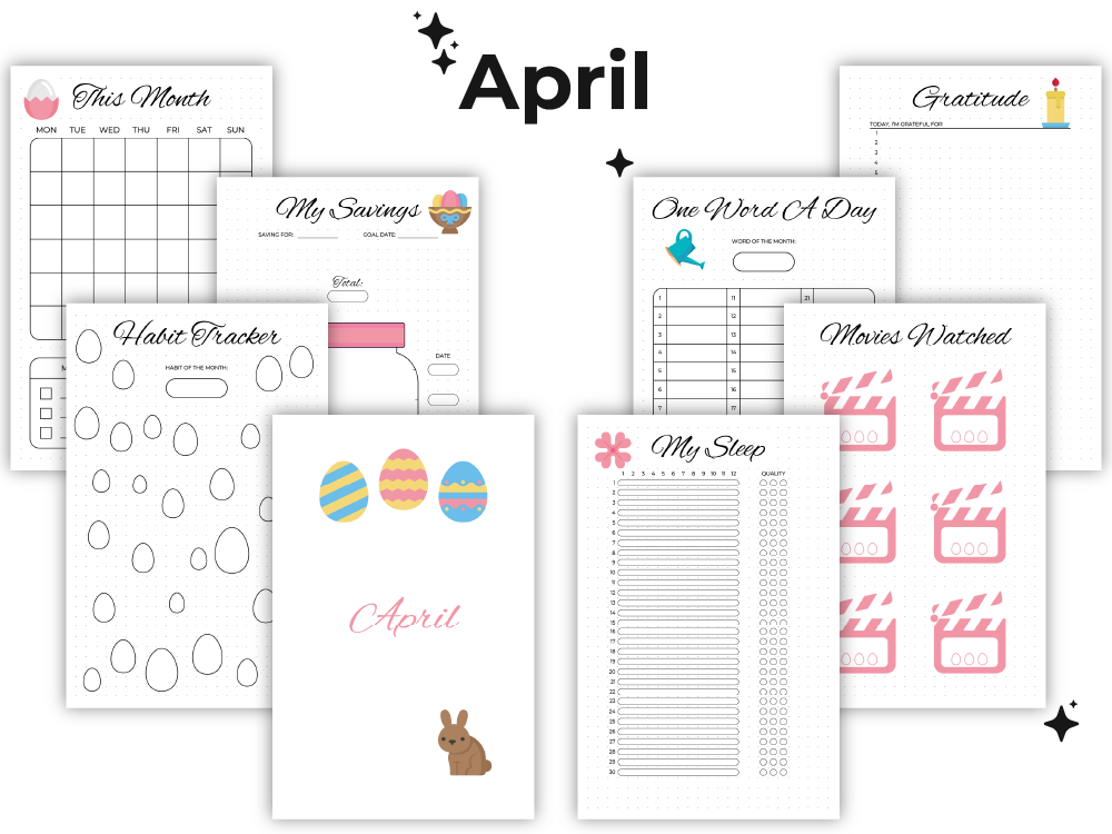 Monthly Bullet Journal