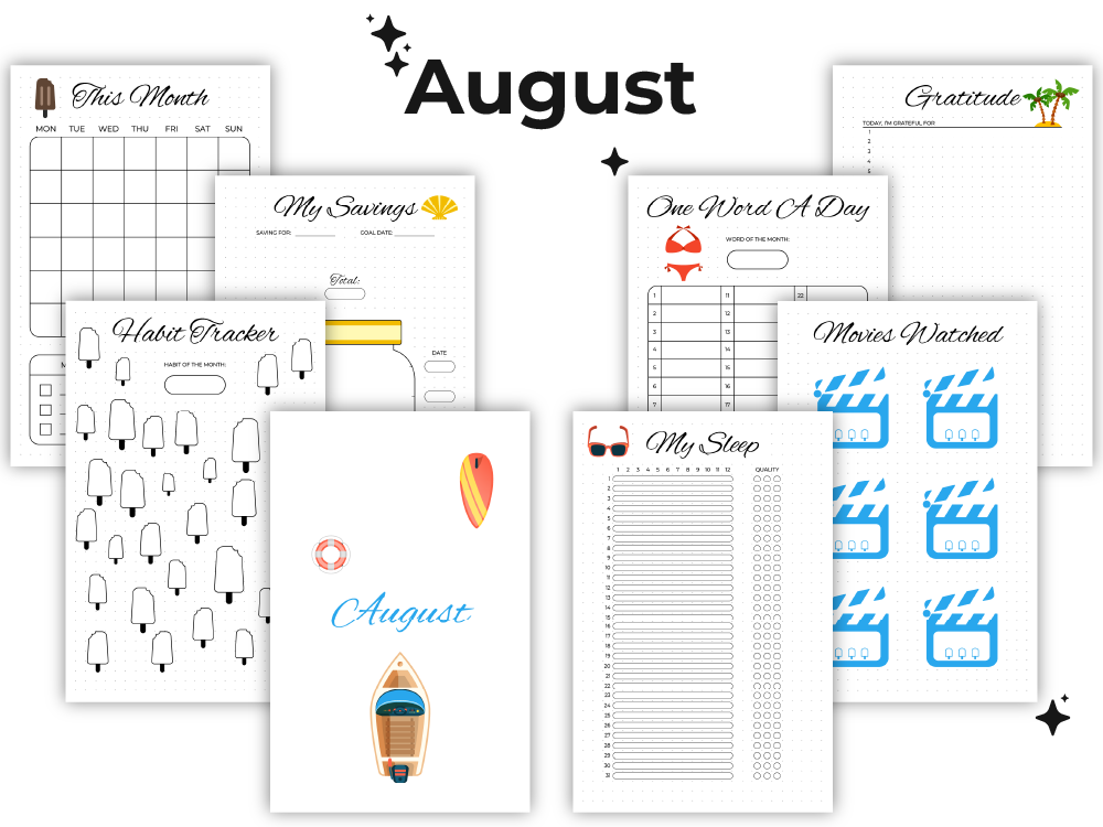 Monthly Bullet Journal
