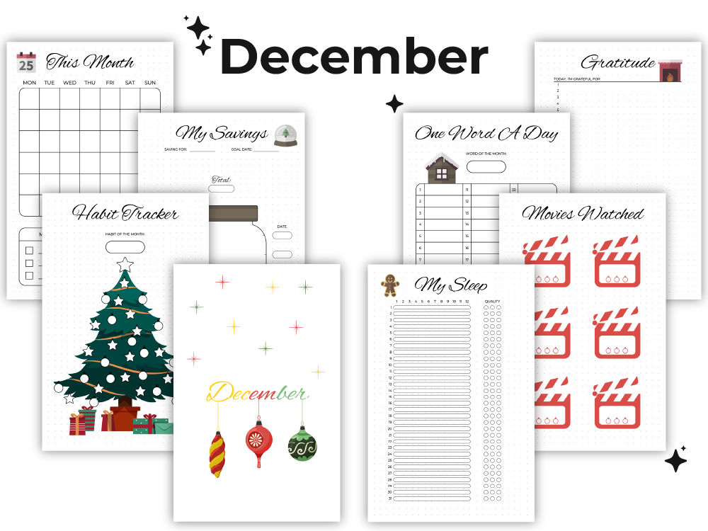 Monthly Bullet Journal