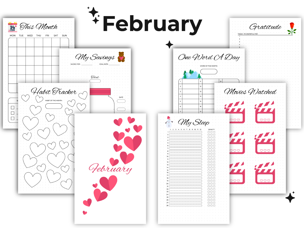 Monthly Bullet Journal