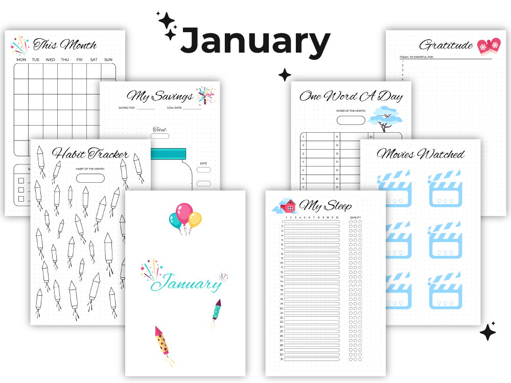 Monthly Bullet Journal