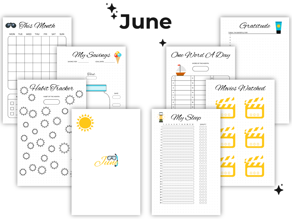 Monthly Bullet Journal
