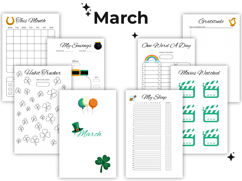 Monthly Bullet Journal
