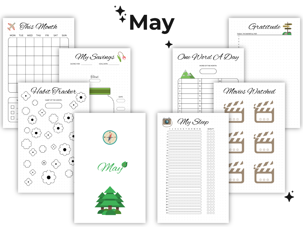 Monthly Bullet Journal