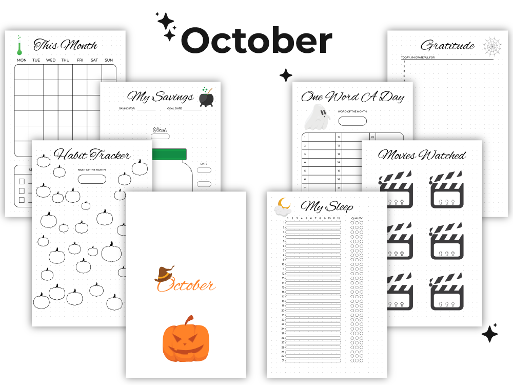 Monthly Bullet Journal