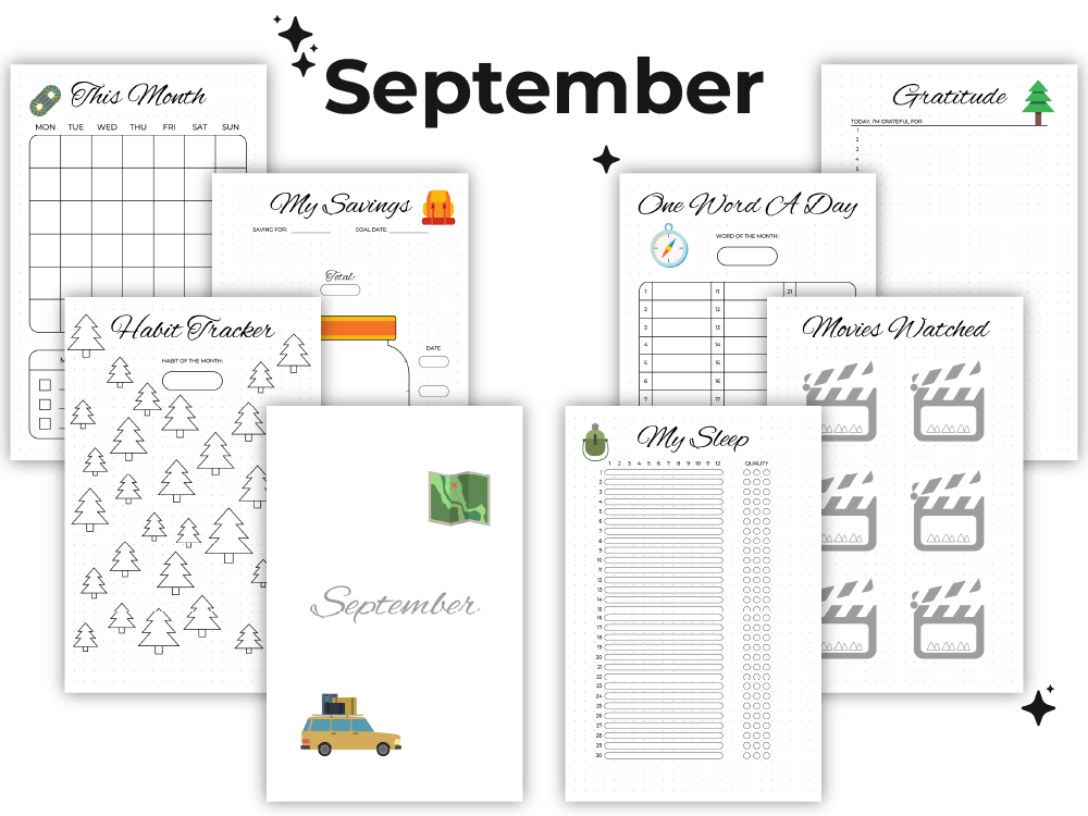 Monthly Bullet Journal
